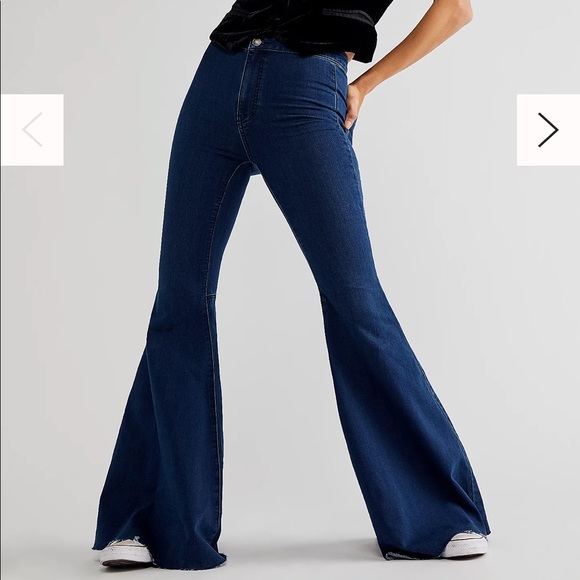 FREE PEOPLE Flare jeans - NWT 24S - Picture 3 of 9